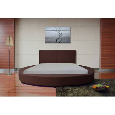 Waylen upholstered low profile deals platform bed